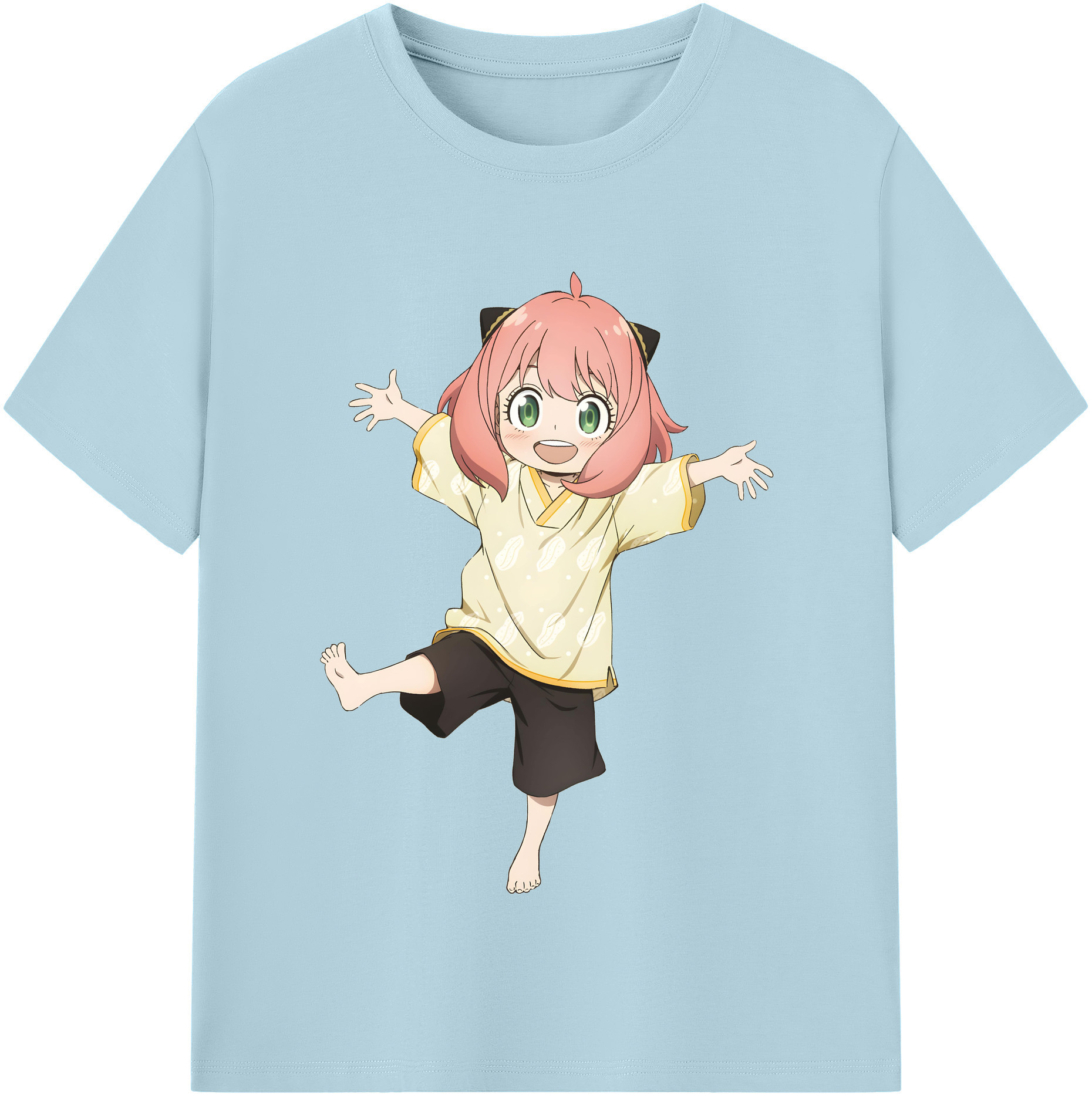 （画像用） SPY×FAMILY间谍家家酒 綿100％半袖Tシャツ（フロントプリント）